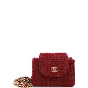Chanel Cc Accordion Chain Clutch #241241C26B